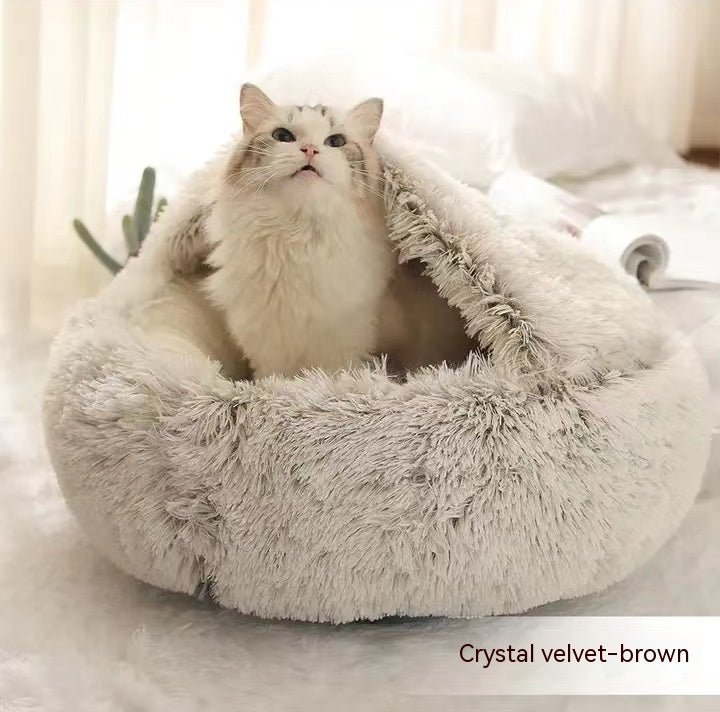 Warm Cat Sleeping Cushion with PP Cotton