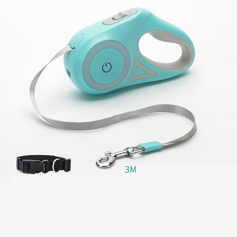 High-Quality Dog Leash with Multicolor and Spotlight