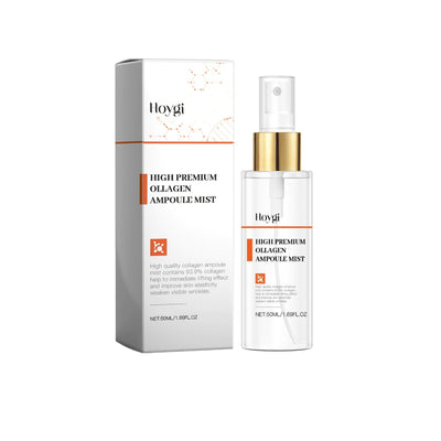 Premium collagen facial serum spray with Centella Asiatica extract Refreshing collagen mist suitable for all skin types