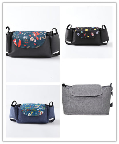 Stroller Bag Holding Diapers Bottles and Wallet